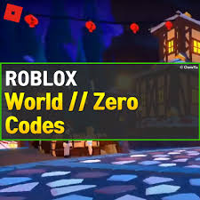 Maybe you would like to learn more about one of these? Roblox World Zero Codes August 2021 Owwya