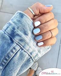 Welche basics ihr für nageldesigns benötigt, erfahrt ihr in natürlich gibt es einige produkte für nageldesigns, welche es nicht unbedingt an jeder ecke gibt. 35 Nageldesign Fur Kurze Nagel Ideen Ganz Leicht Kurze Nagel Lackieren