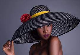 Rose Collins Millinery Summer Hats Black Floppy Hat Millinery