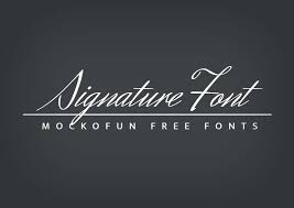 La pimienta is a signature font free for commercial use from envato elements. Free Signature Fonts Mockofun