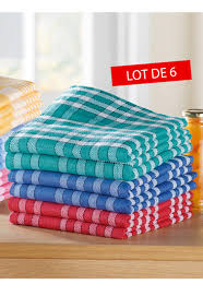 Découvrez toutes nos collections de linge de table. Serviettes De Table X 6 Bleu Bonheur