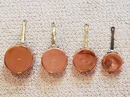 You'll receive email and feed alerts when new items arrive. Vintage Heavy Copper And Brass Measuring Cups Saanich Victoria Mobile