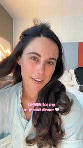 GRWM with me for my rehearsal dinner! 💕