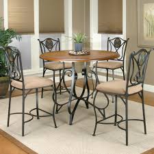 Fargo 50 oval reclaimed wood console table $ 799. Cramco Inc Cramco Trading Company Ravine Round Counter Height Table W 4 Bar Stools Value City Furniture Pub Table And Stool Set