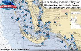 Pine Island Sound Fishing Map Image Of Fishing