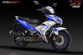 Yamaha jupiter mx 150 red corner. Hot Modif Striping Yamaha Mx King 150 Blue Techno Autoblastz