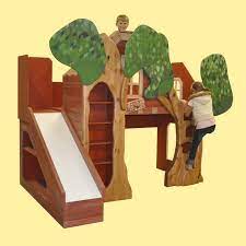 Free shipping on orders of $35+ and save 5 target/home/treehouse twin loft bed (349)‎. Trevor S Treehouse Bunk Bed And Indoor Playhouse Tanglewood Design
