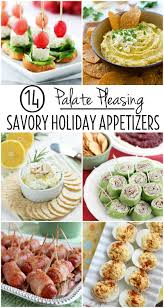 If you are looking for an easy recipe to make for a party, try one of these 11 including spiced sweet and savory nut snacks, crostini, and more. 14 Palate Pleasing Savory Holiday Appetizers