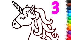 Dibujos Para Colorear Kawaii Unicornio