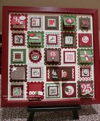 25 And Counting Advent Calendar Google Search Christmas Advent Calendar Stamped Christmas Cards Christmas Card Crafts