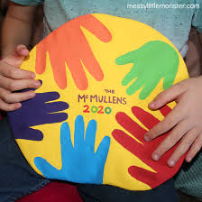 Salt Dough Family Handprint Keepsake Handprint Crafts Salt Dough Crafts Salt Dough