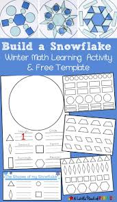 Geometry worksheets and printables shapes, lines, and angles are all around us, and with our geometry worksheets and printables, students of all ages can discover how they work. Build A Snowflake Winter Shape Math Activity And Free Template