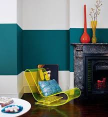 1001 Idees Creer Une Deco En Bleu Et Jaune Conviviale Peinture Murale Couleurs De Peinture Pour Salon Peintures Murales Creatives