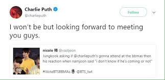 Tv or movie song choice music: Bts Updates Ph American Singer Songwriter Charlie Puth Facebook