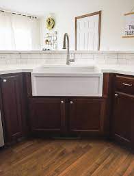 Tips for successfully installing a new kitchen sink. Fireclay Farmhouse Kitchen Sink Installation Guide