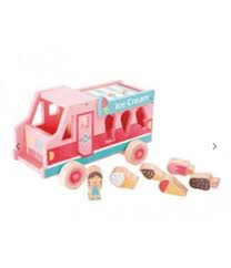 Jeu A Encastrer Camion De Glace Jouet Bois Bebe Jeux Jouets En Bois