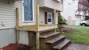So those of you who were concerned about the uneven steps can breathe a sigh of relief. Related Image Concrete Front Porch Front Porch Steps Porch Makeover