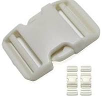 2 inch Buckle, Quick Side Release Buckles for 2" /50mm Nylon Webbing Straps  2 Set Plastic Buckle+4PCS Tri-Glide Slides Dual Adjustable Clips Snaps ...