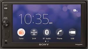 How does apple carplay work? Sony 6 2 Apple Carplay Built In Bluetooth In Dash Digital Media Receiver Black Xavax1000 Best Buy