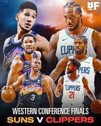 Paul george and the clippers are looking to even the western conference finals with a game 4 victory over the phoenix suns tonight at staples center. Basketball Forever On Twitter Suns Vs Clippers In The Western Conference Finals Lock It In
