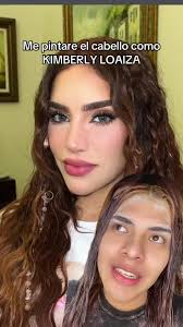 Transformación de cabello como Kimberly Loaiza: Cobrizo Dorado