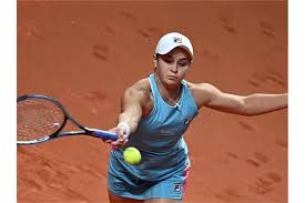 The tennis racquet that ashleigh barty uses is very old from a tech perspective. Backnanger Kreiszeitung