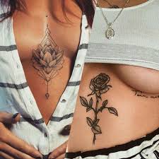 Tatouage Poitrine Pour Decollete