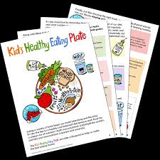 kid s healthy eating plate the