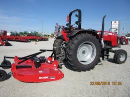 Woods Ds8 30 Rotary Mower On Rear Of Massey Ferguson 4708