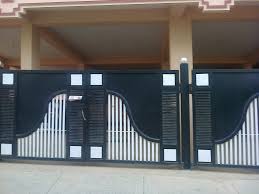 See more ideas about house exterior, facade house, gate wall design. Modern House Gate Design Top 40 Best Wooden Gate Ideas Front Side And Backyard Designs Apartment Subdivision Signage Light Grey Concrete Modern Industrial Plain With Cactus Palm Plant Nice Low