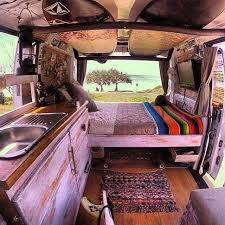 American Hippie Boheme Boho Lifestyle Vw Van Renovation Van Living Van Interior Campervan Interior