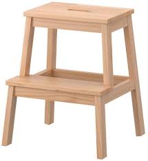 ikea bekvam wooden utility step