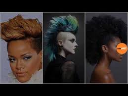 Mohawk hairstyles for women, classic mohawks, mohawk updos, braided mohawk, fauxhawk, curly mohawk. Girl Mohawk Hairstyle Exquisite Curly Mohawk Hairstyles For Girls Women Youtube