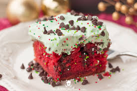 Vanilla extract, cocoa, melted butter, cocoa, buttermilk, chocolate bar and 17 more. Christmas Red Velvet Chocolate Poke Cake The American Patriette