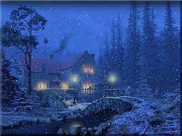 Send beautiful gif message to loved ones. Snow Fall Wallpaper Gif