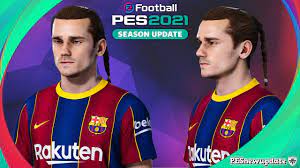 New player faces for efootball pes 2020 pc. Pes 2021 Faces Antoine Griezmann Braids By Sr Youtube