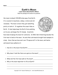 Solar System Reading Comprehension Worksheets Page 2 Reading Comprehension Reading Comprehension Worksheets Comprehension Worksheets