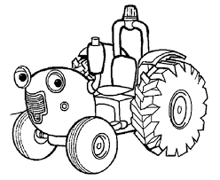 Hier ist ein ausmalbild von einem traktor. Ausmalbilder Traktor 4 Ausmalbilder