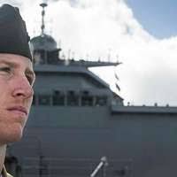 Pfc. Jamal Polk, honor graduate for Platoon 2010 Echo