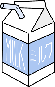 A summers day milk carton bottle. Aesthetic Milk Carton Png Clipart Full Size Clipart 5547941 Pinclipart