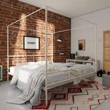 Maybe you would like to learn more about one of these? Novogratz Marion Canopy Bed King White Walmart Com Walmart Com