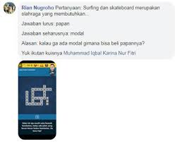 Sistem kami menemukan 19 jawaban utk pertanyaan tts lontong bersantan. Kuis Selesai Quiz Lagi Ada Wib Tts Cak Lontong Facebook