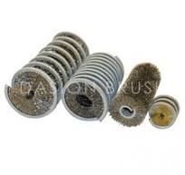 Stainless Steel /Brass Wire Coil Spiral Brush for Wire Polishing