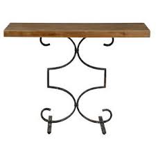 Forty West Medium Brown Wash 42 Inch Console Table 22523 Bellacor In 2020 Console Table Iron Console Table Round Accent Table