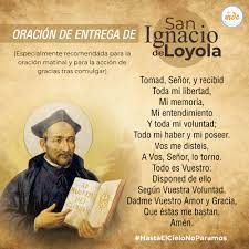 Fue san bernabé, hebreo, de la tribu de levi, y natural de la ciudad de chipre. Oracion De Entrega De San Ignacio De Loyola Misioneros Digitales Catolicos Mdc