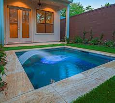 How does a plunge pool work? Modest Urban Plunge Contemporary Pool Houston By Water S Edge Outdoor Living Houzz