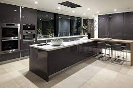 Glossy modern kitchen cabinets with reflection. 25 Awesome Modern Kitchen Interior Design Photos Home Decor News
