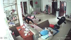 Remote monitoring of lovers home life - hacked footage