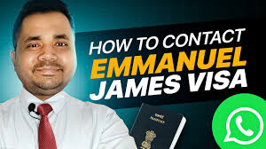 How to Contact Emmanuel James Visa? // WhatsApp #emmanueljamesvisa