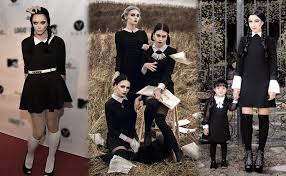 Check spelling or type a new query. Amazon Com Giking Halloween Costume Addams Family Wednesday Dress Pugsley Costume T Shirt Clothing